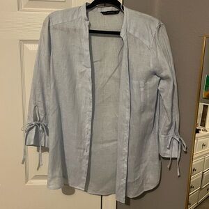 Zara Linen Top